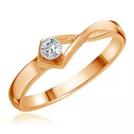 Кольцо из золота 5А00047-010