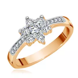 Кольцо из золота 6Б00036-010