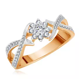 Кольцо из золота 6Б00043-010