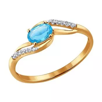 Кольцо из золота 714121