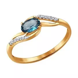 Кольцо из золота 714122