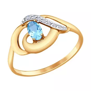 Кольцо из золота 714650