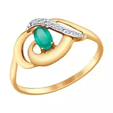 Кольцо из золота 714653