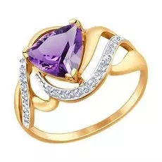 Кольцо из золота 714724