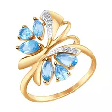 Кольцо из золота 714736