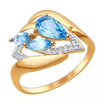 Кольцо из золота 714776