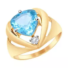 Кольцо из золота 714827