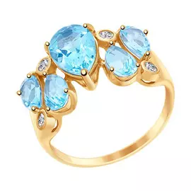 Кольцо из золота 714990