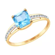 Кольцо из золота 715001