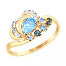 Кольцо из золота 715046