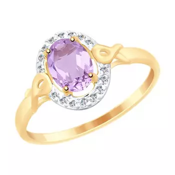 Кольцо из золота 715073