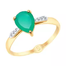 Кольцо из золота 715074