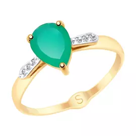 Кольцо из золота 715074