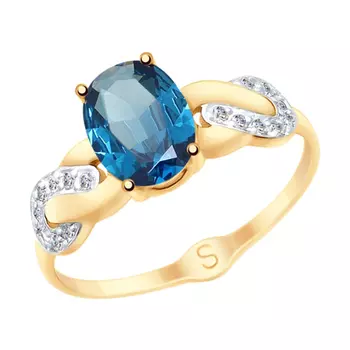 Кольцо из золота 715111