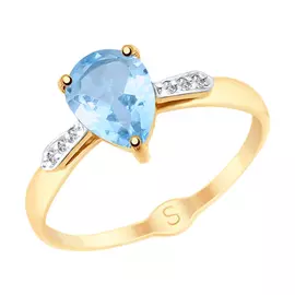 Кольцо из золота 715341