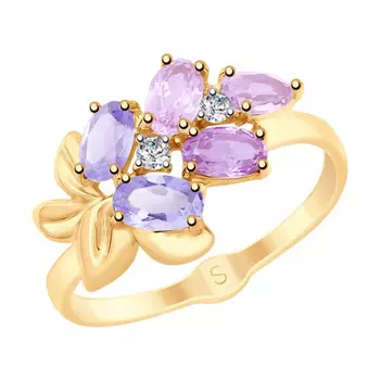 Кольцо из золота 715362