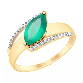 Кольцо из золота 715371