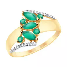 Кольцо из золота 715405