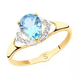 Кольцо из золота 715478