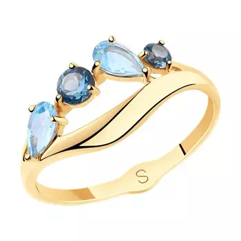 Кольцо из золота 715544