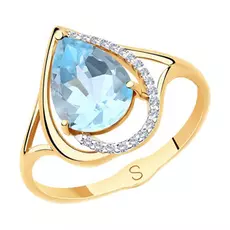 Кольцо из золота 715577