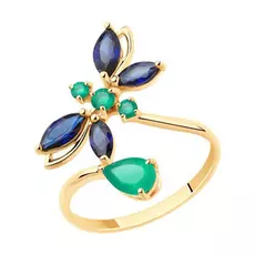 Кольцо из золота 715596