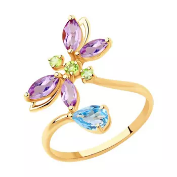 Кольцо из золота 715597