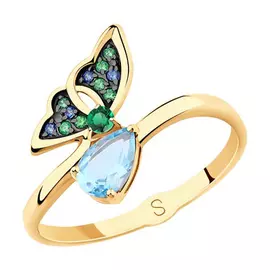 Кольцо из золота 715641