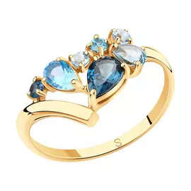 Кольцо из золота 715675