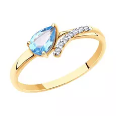 Кольцо из золота 715695