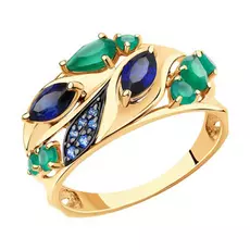 Кольцо из золота 715714