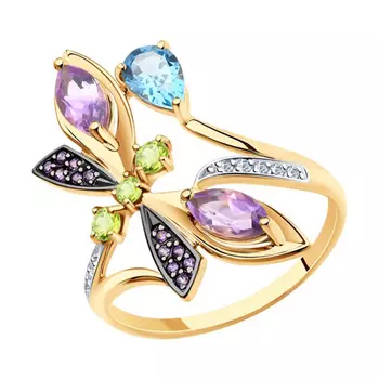 Кольцо из золота 715780