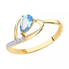 Кольцо из золота 715934