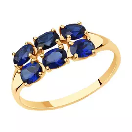 Кольцо из золота 716006