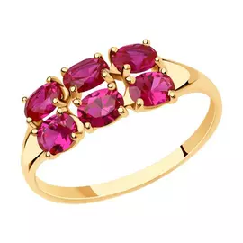 Кольцо из золота 716007