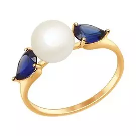 Кольцо из золота 791035