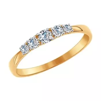 Кольцо из золота 81010235