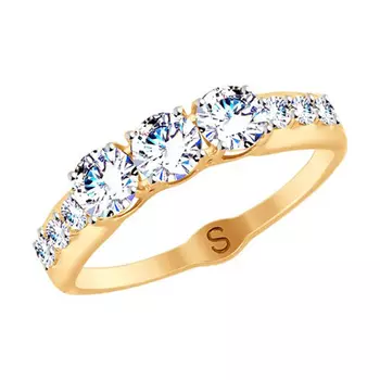 Кольцо из золота 81010459