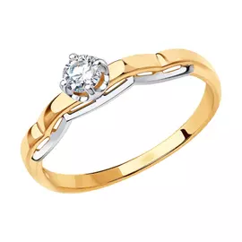 Кольцо из золота 81010502