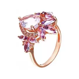 Кольцо из золота AAS-3716R_KO_PAM_RH_PINK