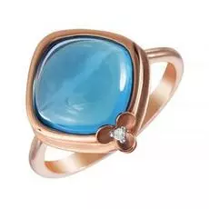 Кольцо из золота AAS-3816R_KO_GLT_PINK