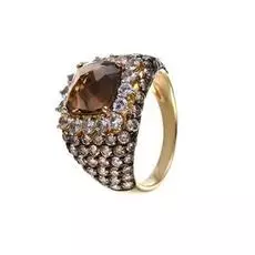 Кольцо из золота AAS-4021R_KO_DN_WSA_SQ_YG