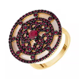 Кольцо из золота AASR3217_KO_RU_SH_YG