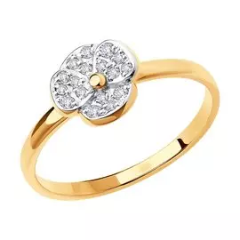 Кольцо из золота Д0268-018642