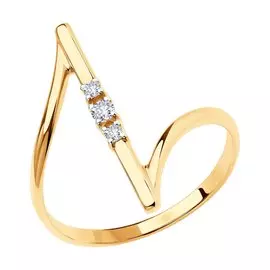 Кольцо из золота Д0268-018678