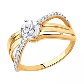 Кольцо из золота Д0268-81010527