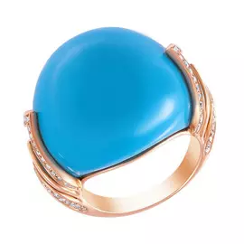 Кольцо из золота ER00084ZTRT4R1_KO_DN_PINK