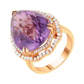 Кольцо из золота GR2989-AMWS-R4_KO_AM_PINK