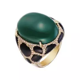 Кольцо из золота HF04122R-YGAGO_OX_ZAG_YG