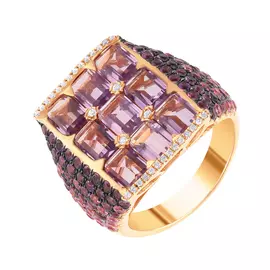 Кольцо из золота HF04238R-RAMPS_PS_AM_PINK